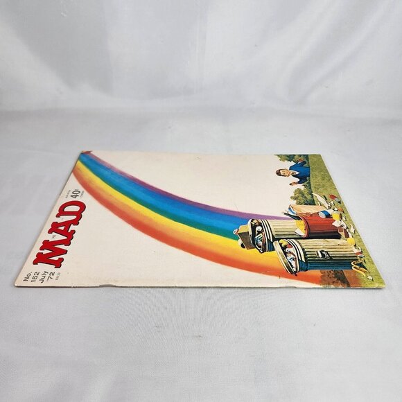 Mad Magazine Issue # 152 July 1972 Richard‎ Nixon & Bunker End Of The Rainbow FN - Picture 5 of 7